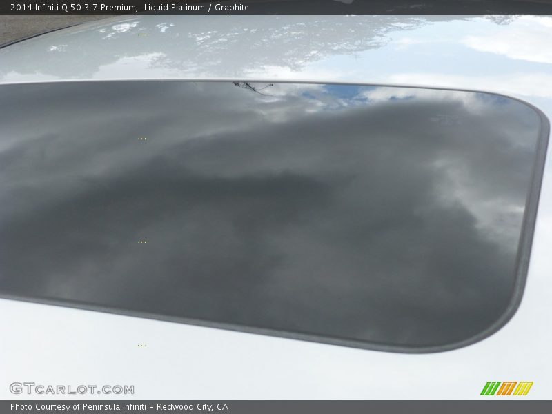 Liquid Platinum / Graphite 2014 Infiniti Q 50 3.7 Premium