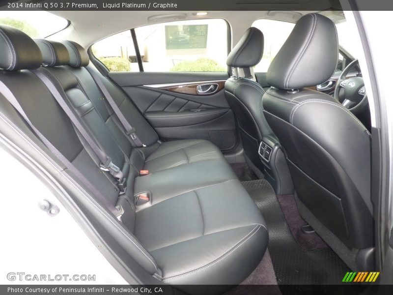 Liquid Platinum / Graphite 2014 Infiniti Q 50 3.7 Premium