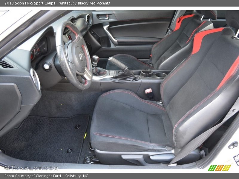 Whiteout / Black/Red Accents 2013 Scion FR-S Sport Coupe