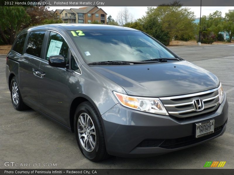 Polished Metal Metallic / Gray 2012 Honda Odyssey EX-L