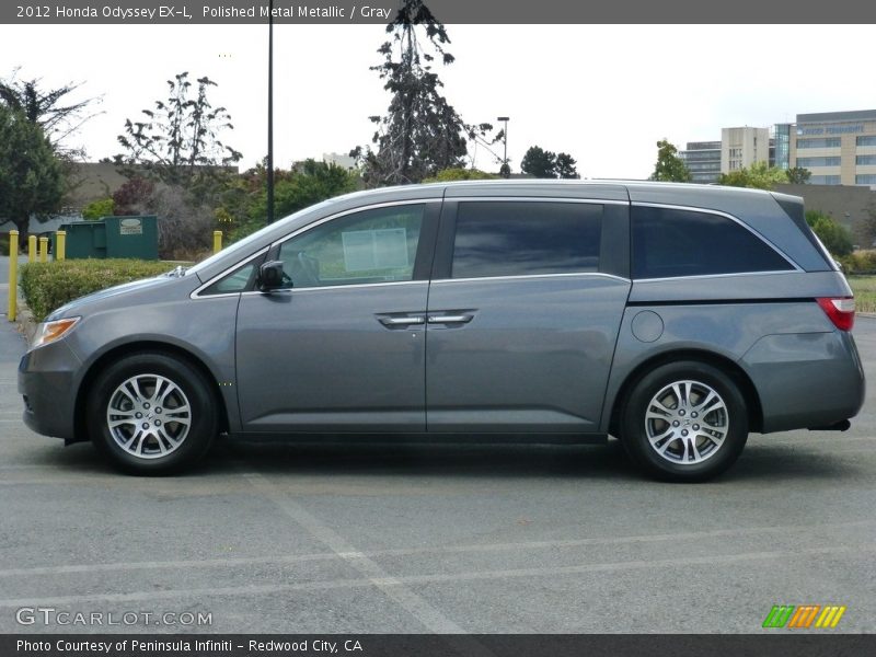 Polished Metal Metallic / Gray 2012 Honda Odyssey EX-L