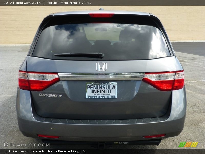 Polished Metal Metallic / Gray 2012 Honda Odyssey EX-L