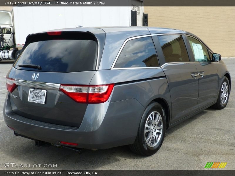 Polished Metal Metallic / Gray 2012 Honda Odyssey EX-L