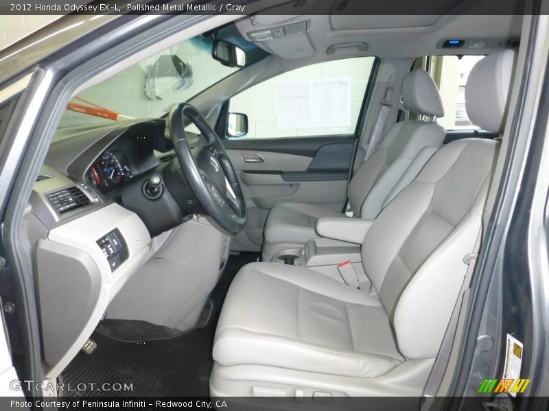 Polished Metal Metallic / Gray 2012 Honda Odyssey EX-L