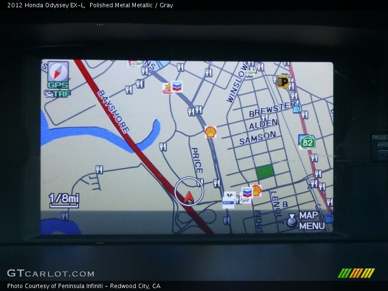 Polished Metal Metallic / Gray 2012 Honda Odyssey EX-L