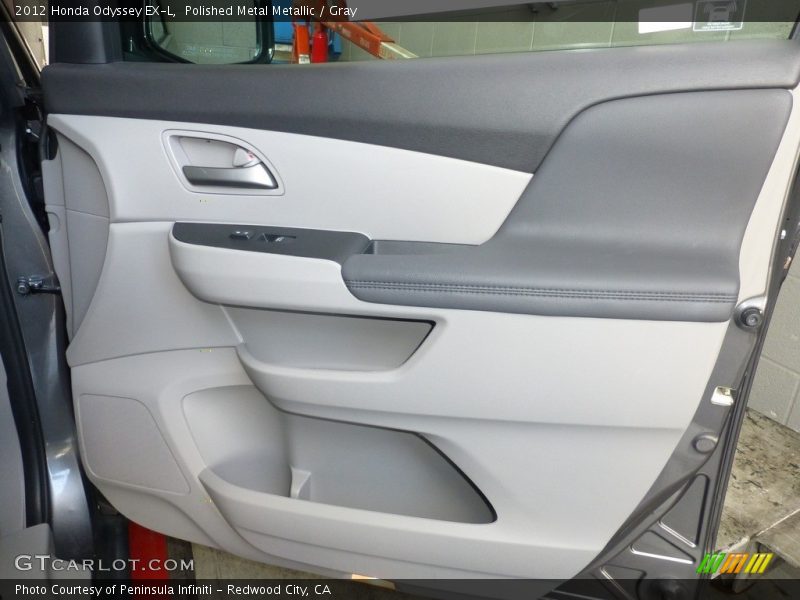 Polished Metal Metallic / Gray 2012 Honda Odyssey EX-L