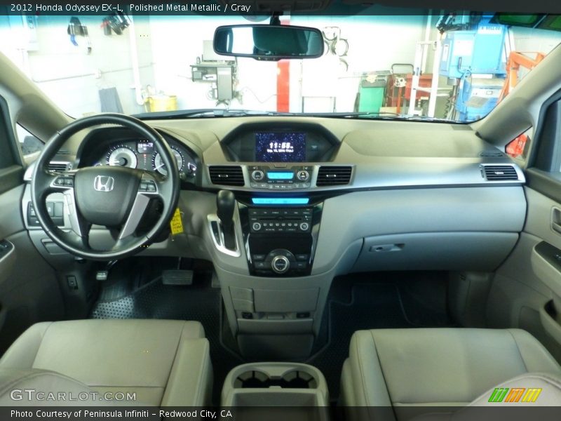 Polished Metal Metallic / Gray 2012 Honda Odyssey EX-L