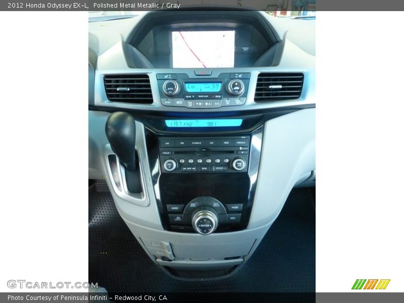 Polished Metal Metallic / Gray 2012 Honda Odyssey EX-L