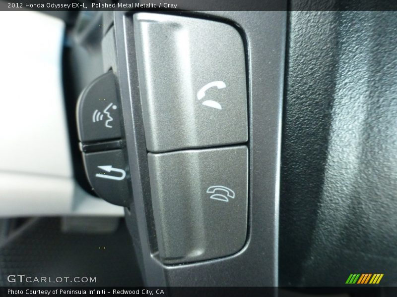 Polished Metal Metallic / Gray 2012 Honda Odyssey EX-L