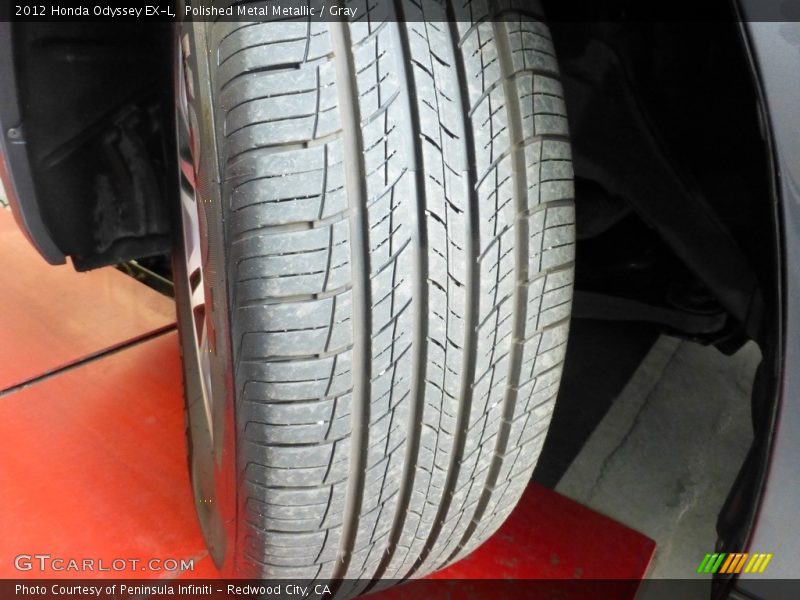 Polished Metal Metallic / Gray 2012 Honda Odyssey EX-L