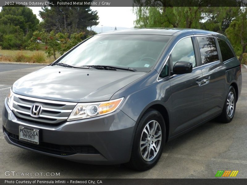Polished Metal Metallic / Gray 2012 Honda Odyssey EX-L