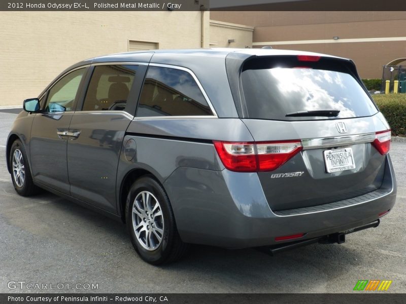 Polished Metal Metallic / Gray 2012 Honda Odyssey EX-L