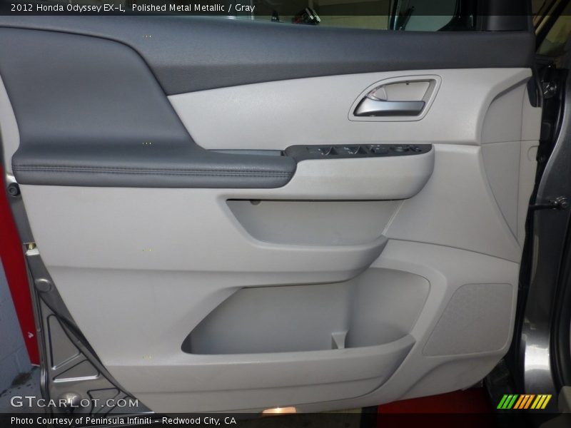Polished Metal Metallic / Gray 2012 Honda Odyssey EX-L