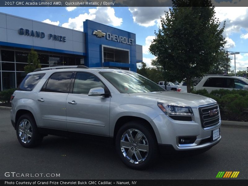 Quicksilver Metallic / Ebony 2017 GMC Acadia Limited AWD