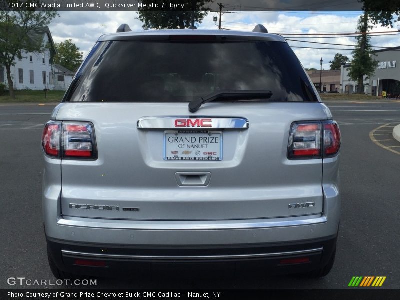 Quicksilver Metallic / Ebony 2017 GMC Acadia Limited AWD