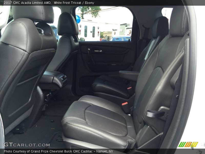 White Frost Tricoat / Ebony 2017 GMC Acadia Limited AWD