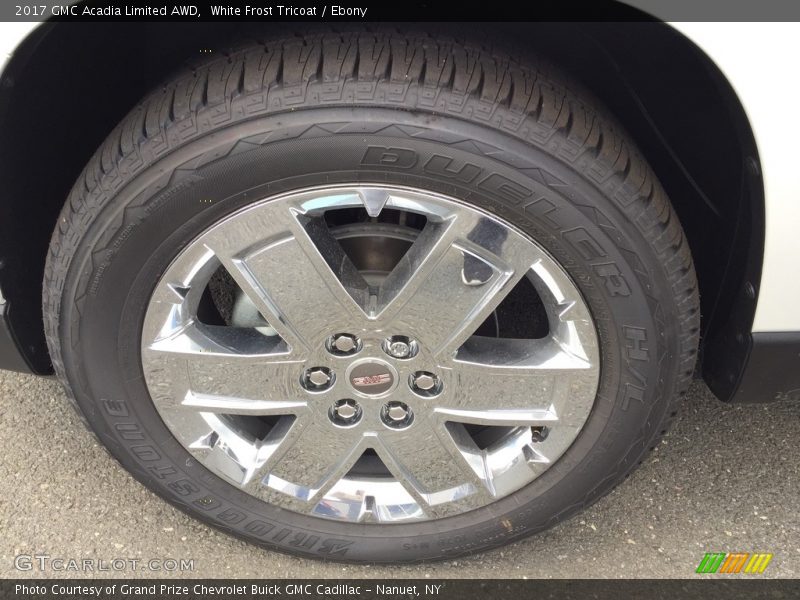 White Frost Tricoat / Ebony 2017 GMC Acadia Limited AWD