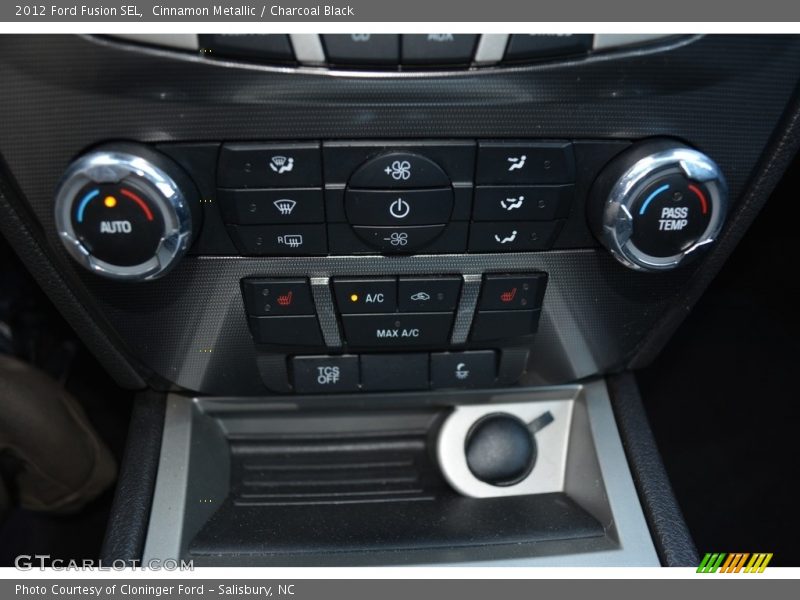 Cinnamon Metallic / Charcoal Black 2012 Ford Fusion SEL