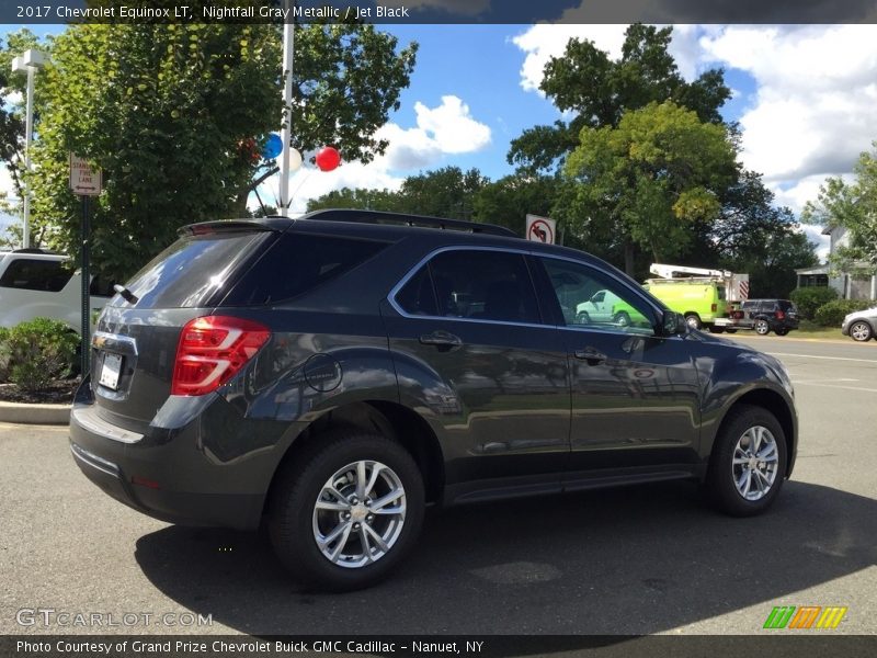 Nightfall Gray Metallic / Jet Black 2017 Chevrolet Equinox LT