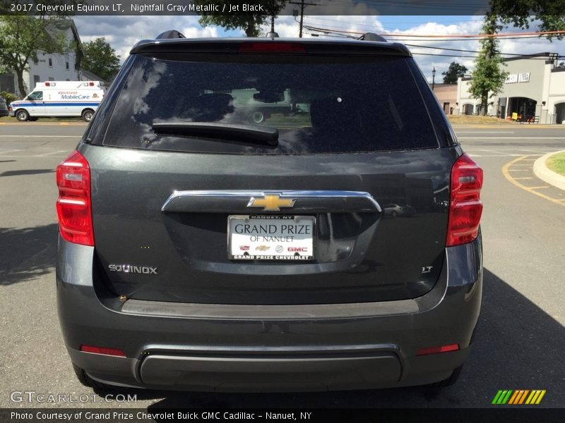 Nightfall Gray Metallic / Jet Black 2017 Chevrolet Equinox LT