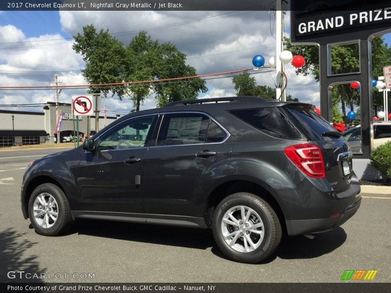 Nightfall Gray Metallic / Jet Black 2017 Chevrolet Equinox LT