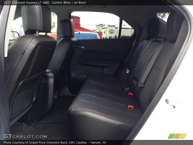 Summit White / Jet Black 2017 Chevrolet Equinox LT AWD