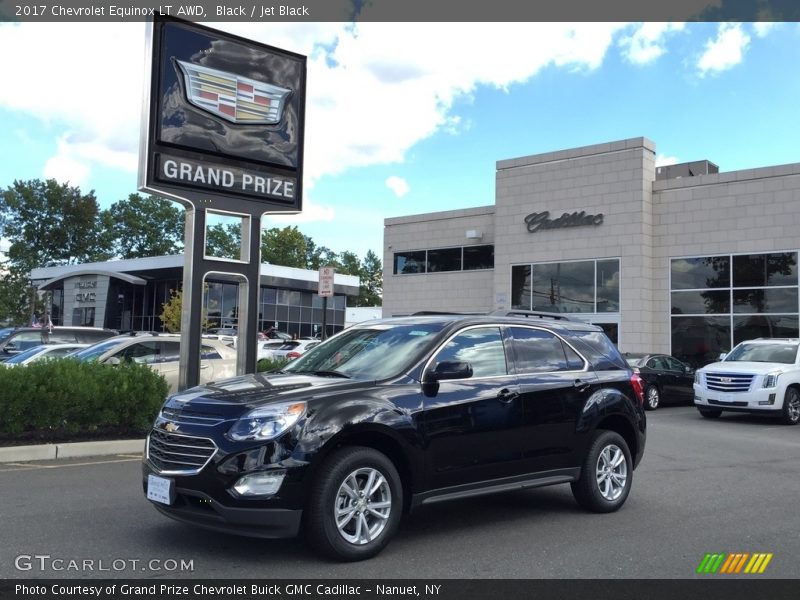 Black / Jet Black 2017 Chevrolet Equinox LT AWD