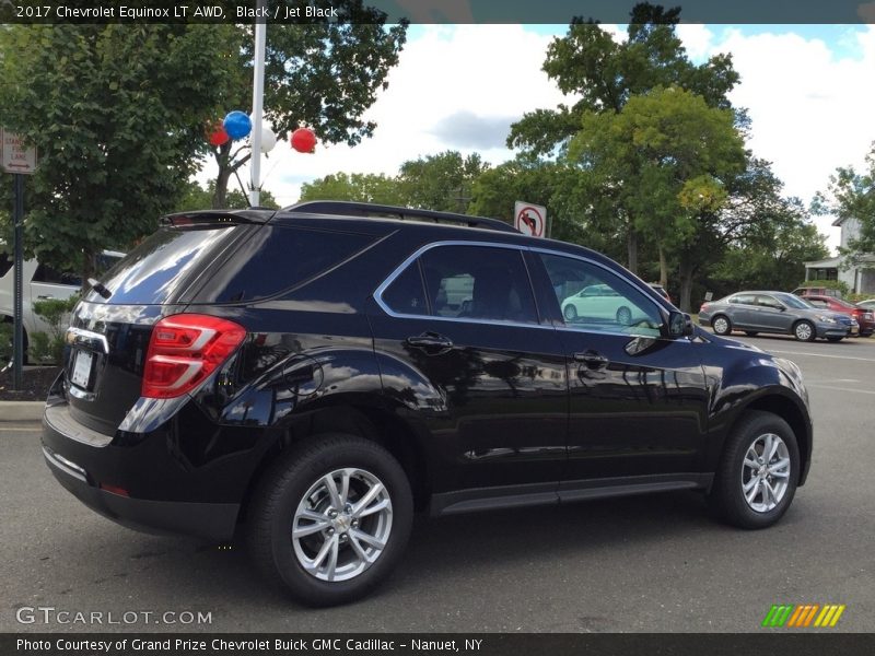Black / Jet Black 2017 Chevrolet Equinox LT AWD