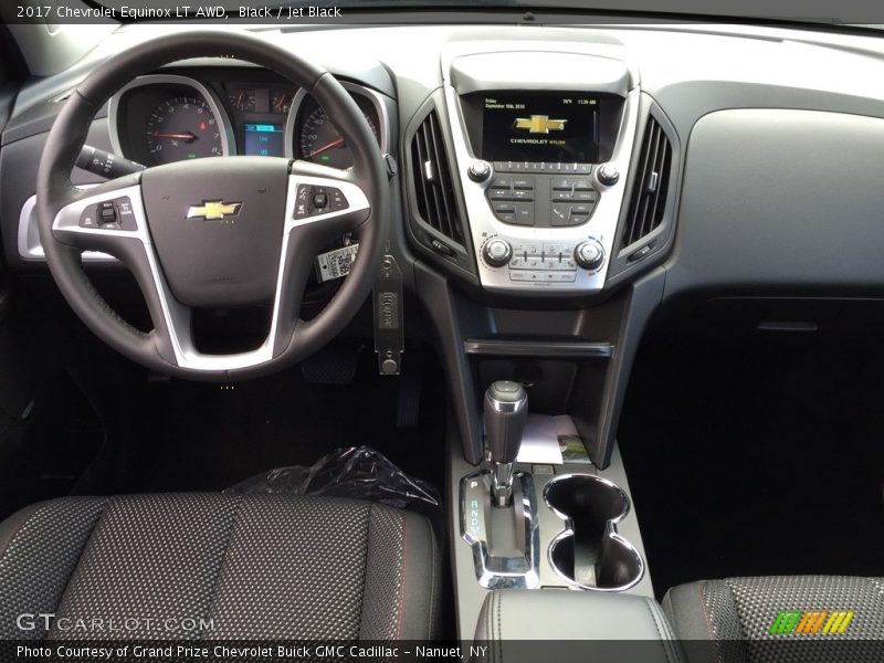 Black / Jet Black 2017 Chevrolet Equinox LT AWD