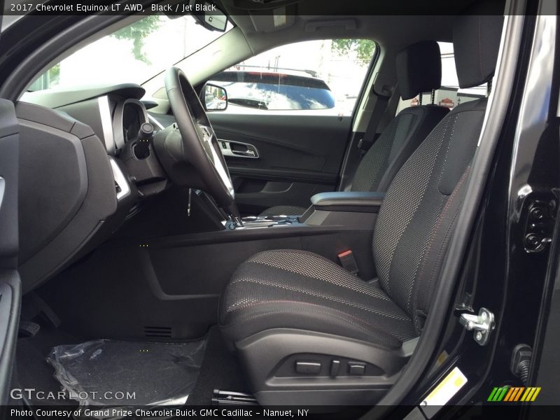 Black / Jet Black 2017 Chevrolet Equinox LT AWD