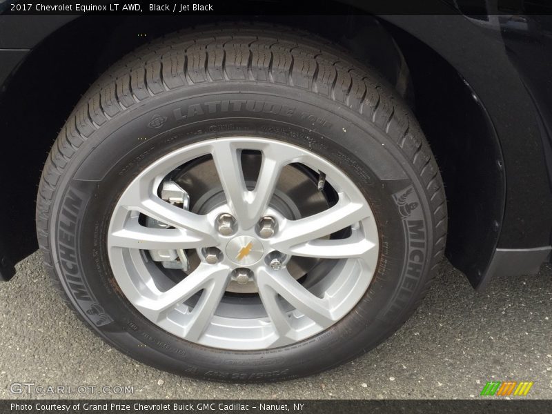 Black / Jet Black 2017 Chevrolet Equinox LT AWD