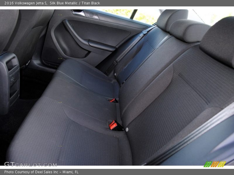 Silk Blue Metallic / Titan Black 2016 Volkswagen Jetta S