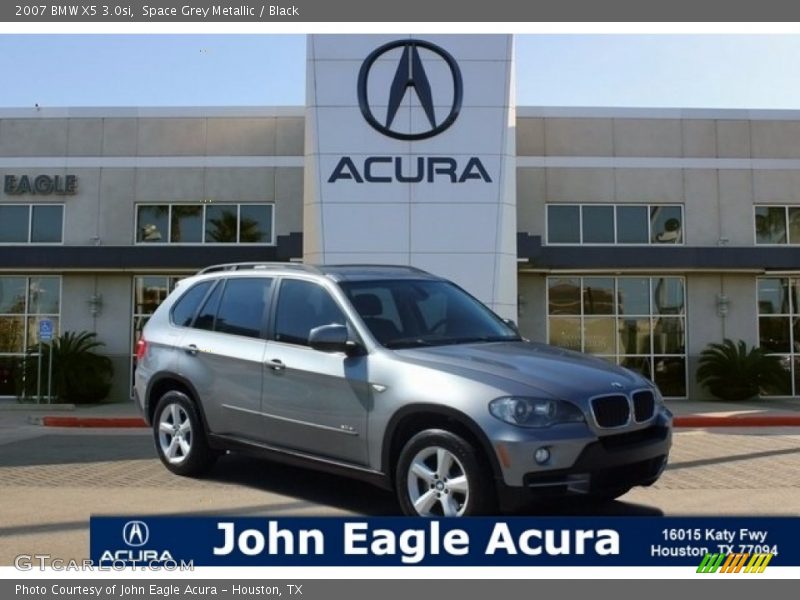 Space Grey Metallic / Black 2007 BMW X5 3.0si