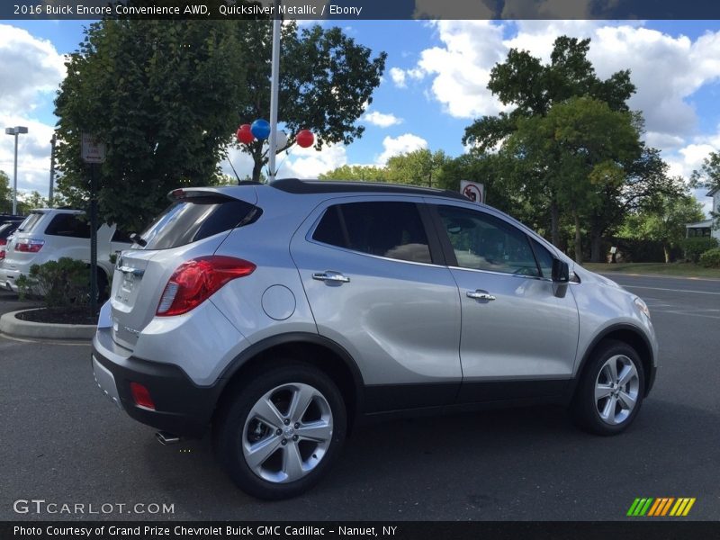 Quicksilver Metallic / Ebony 2016 Buick Encore Convenience AWD