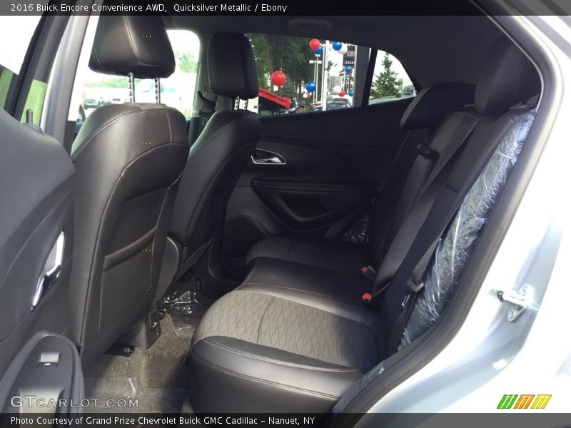 Quicksilver Metallic / Ebony 2016 Buick Encore Convenience AWD