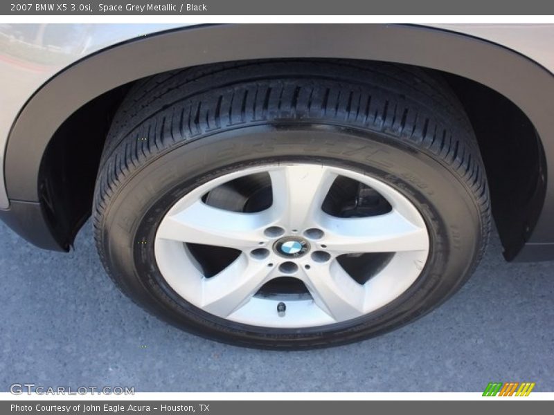 Space Grey Metallic / Black 2007 BMW X5 3.0si