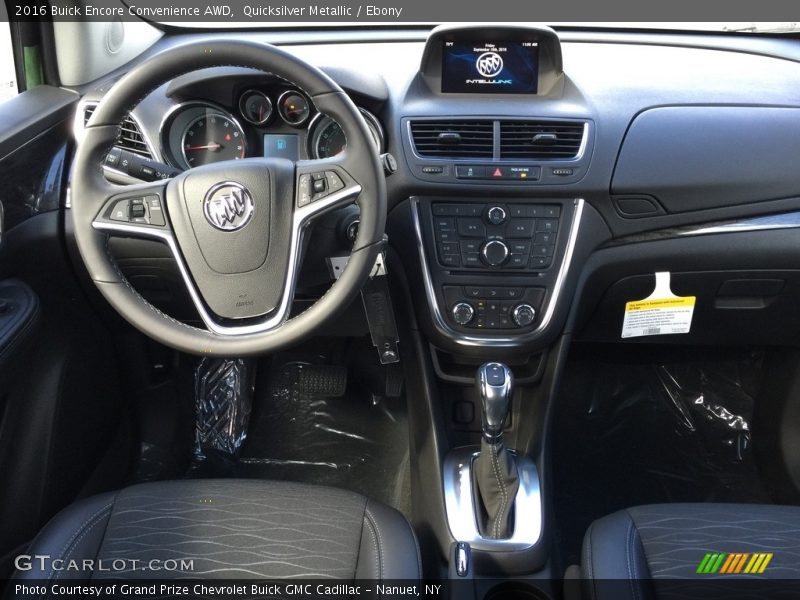 Quicksilver Metallic / Ebony 2016 Buick Encore Convenience AWD