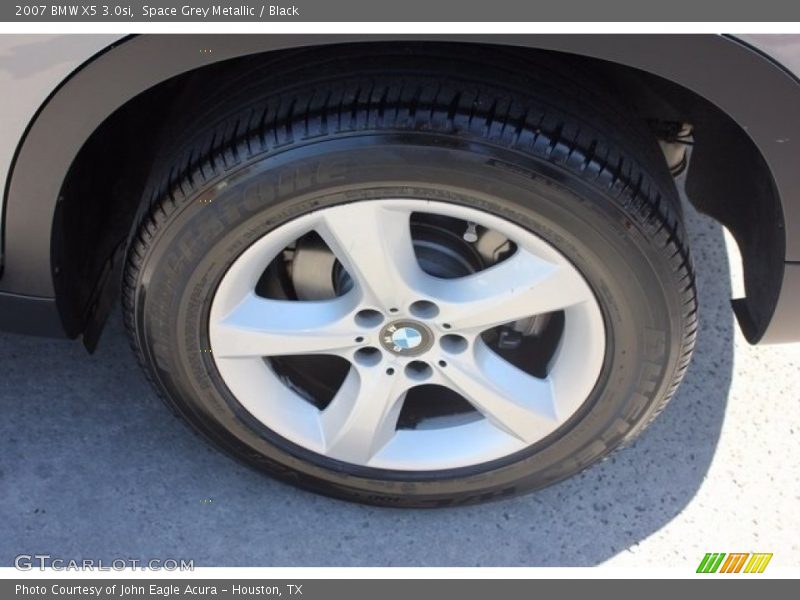 Space Grey Metallic / Black 2007 BMW X5 3.0si