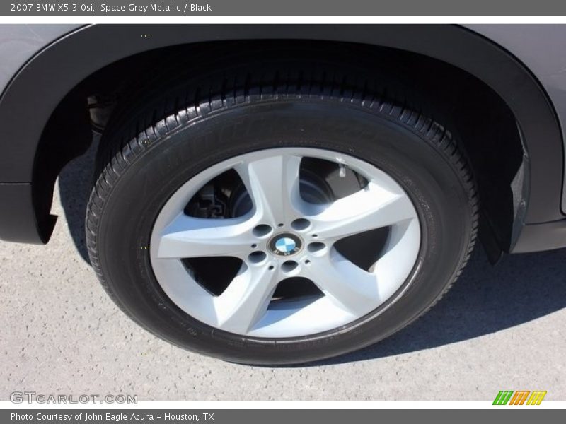 Space Grey Metallic / Black 2007 BMW X5 3.0si