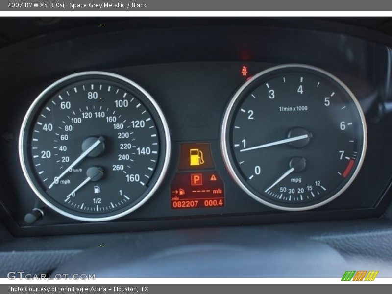 Space Grey Metallic / Black 2007 BMW X5 3.0si