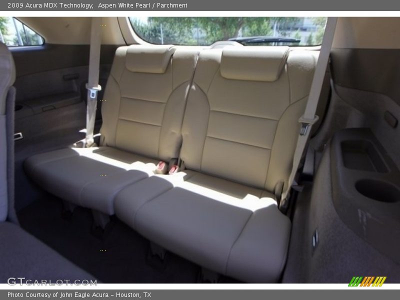 Aspen White Pearl / Parchment 2009 Acura MDX Technology