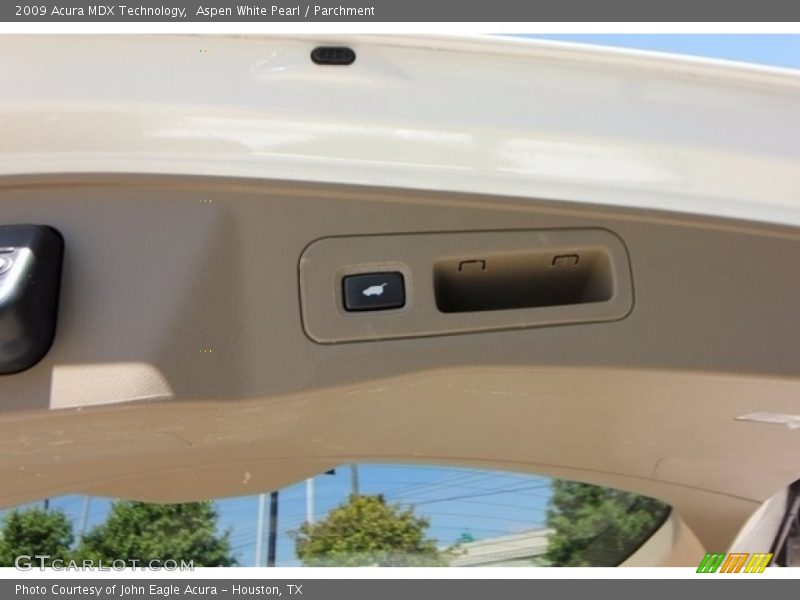 Aspen White Pearl / Parchment 2009 Acura MDX Technology