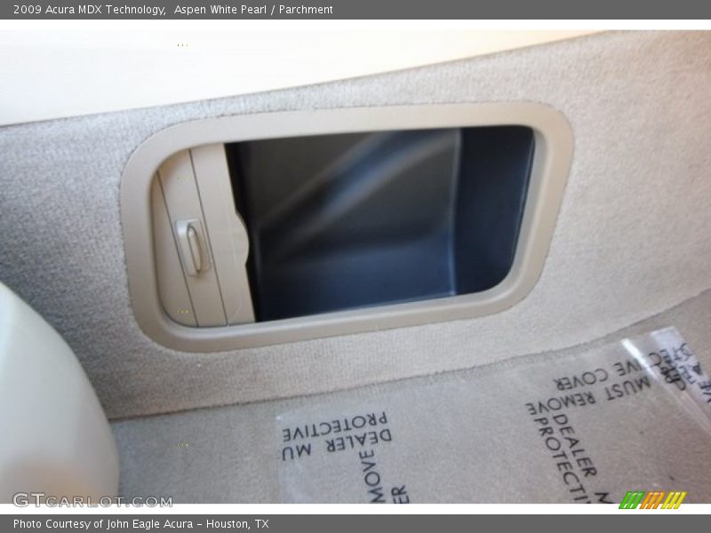 Aspen White Pearl / Parchment 2009 Acura MDX Technology