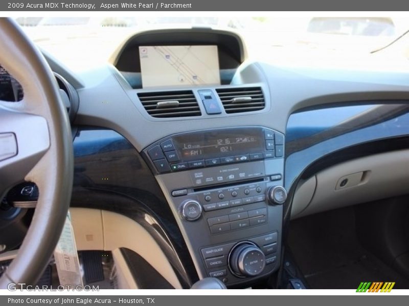 Aspen White Pearl / Parchment 2009 Acura MDX Technology