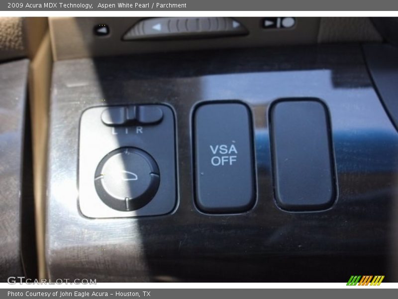 Aspen White Pearl / Parchment 2009 Acura MDX Technology