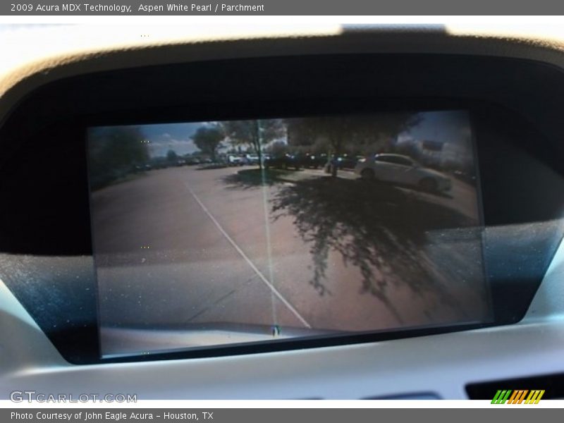 Aspen White Pearl / Parchment 2009 Acura MDX Technology