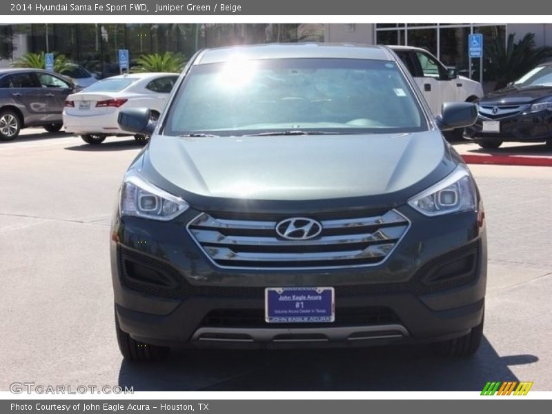 Juniper Green / Beige 2014 Hyundai Santa Fe Sport FWD