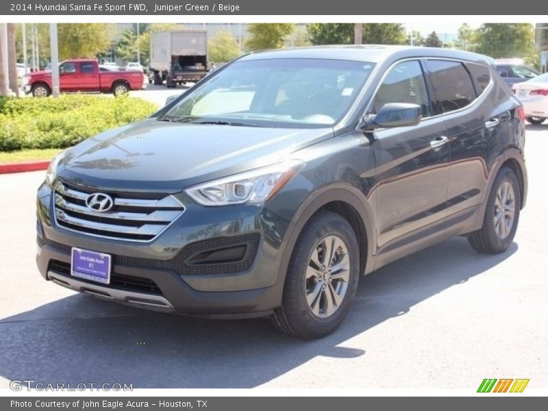 Juniper Green / Beige 2014 Hyundai Santa Fe Sport FWD