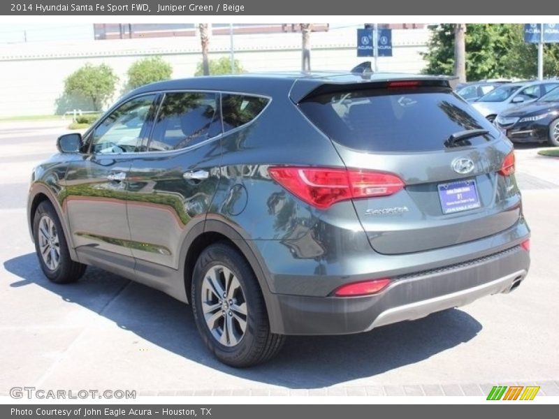 Juniper Green / Beige 2014 Hyundai Santa Fe Sport FWD