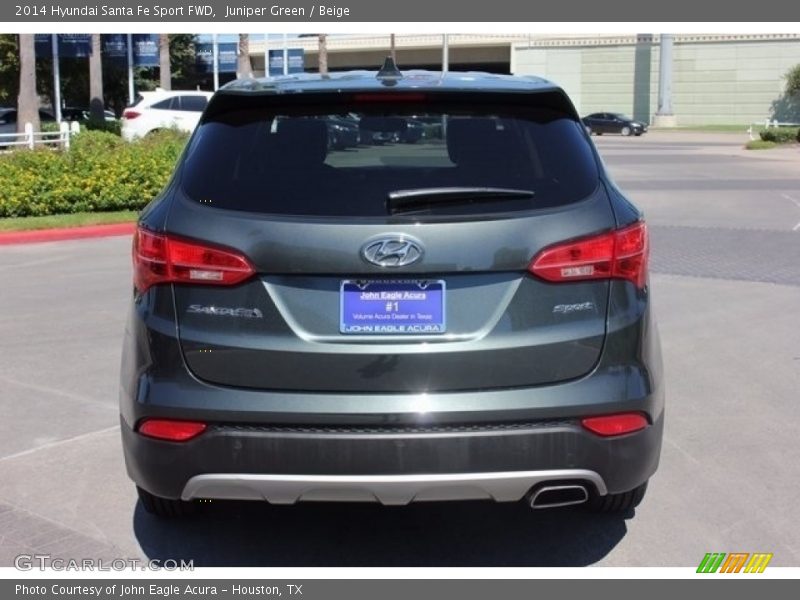 Juniper Green / Beige 2014 Hyundai Santa Fe Sport FWD